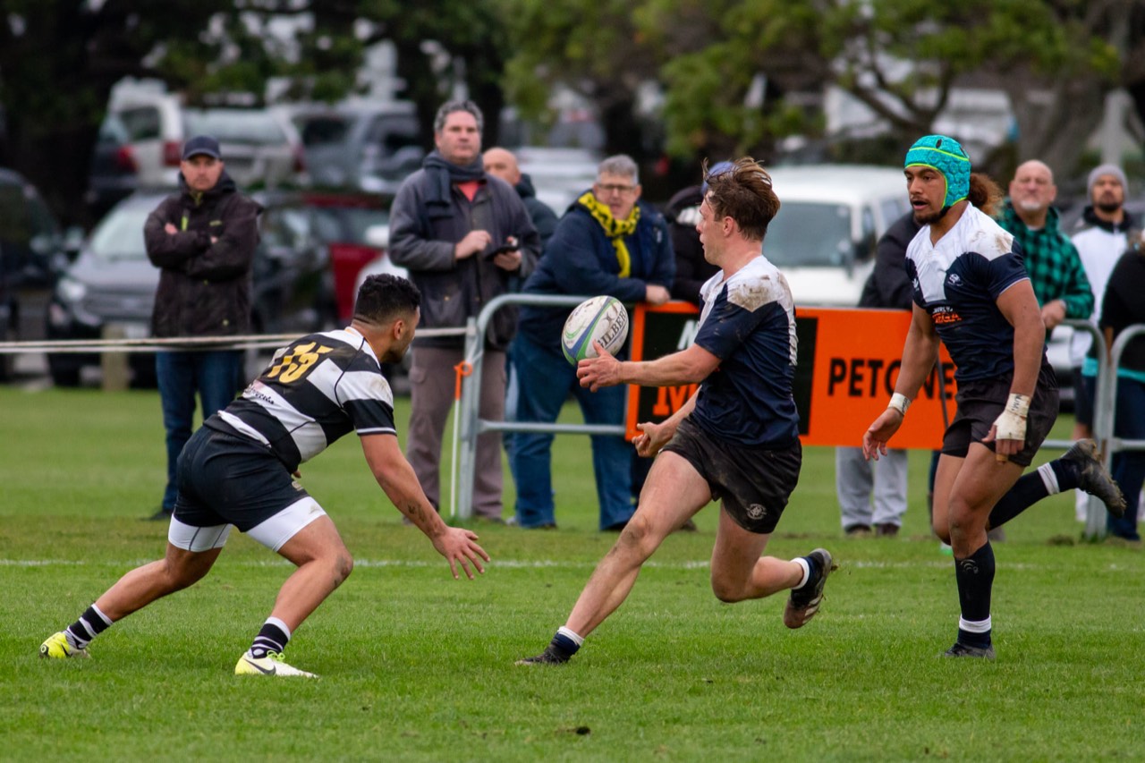 Senior club match action