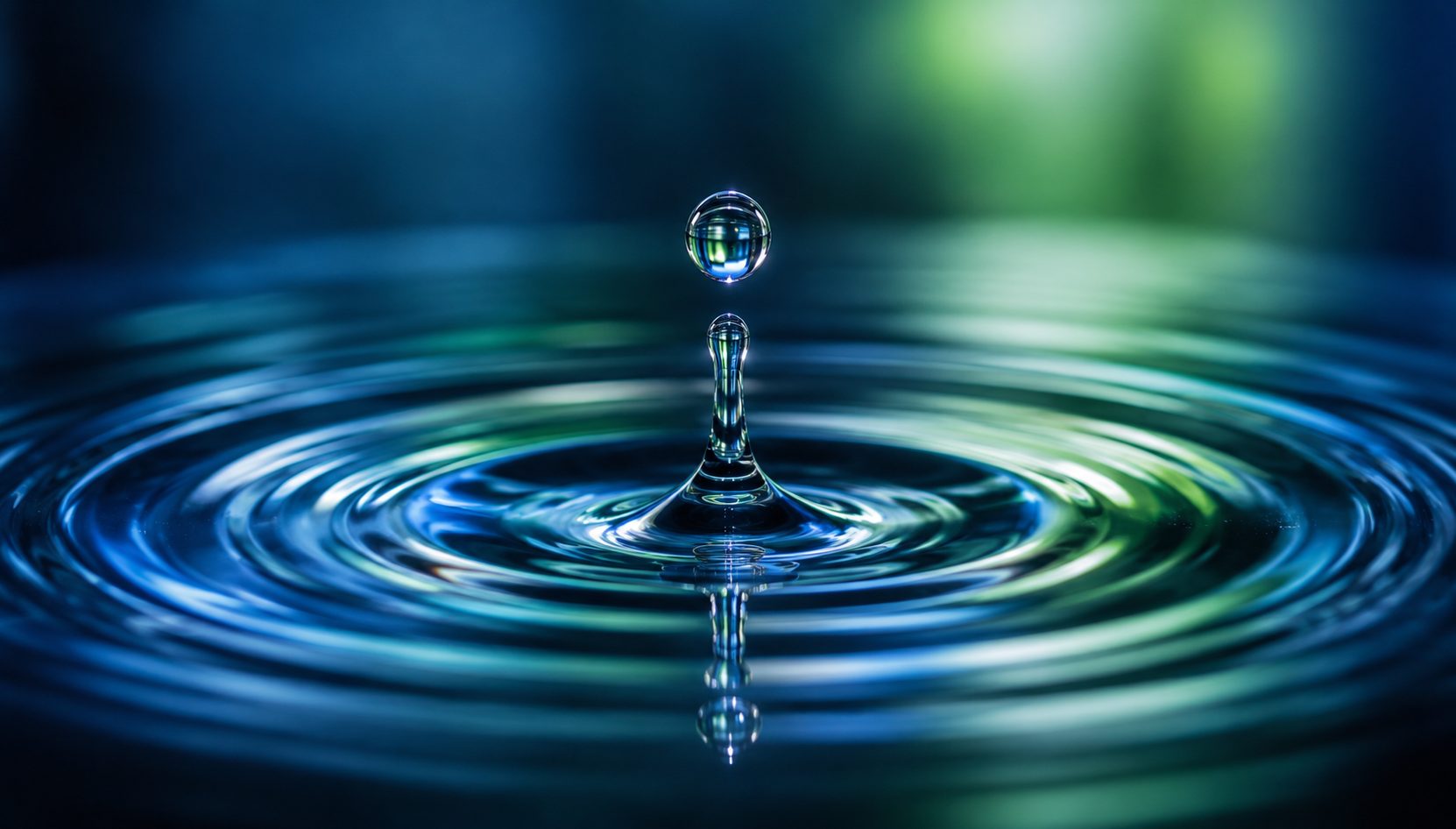 Clean, pure water