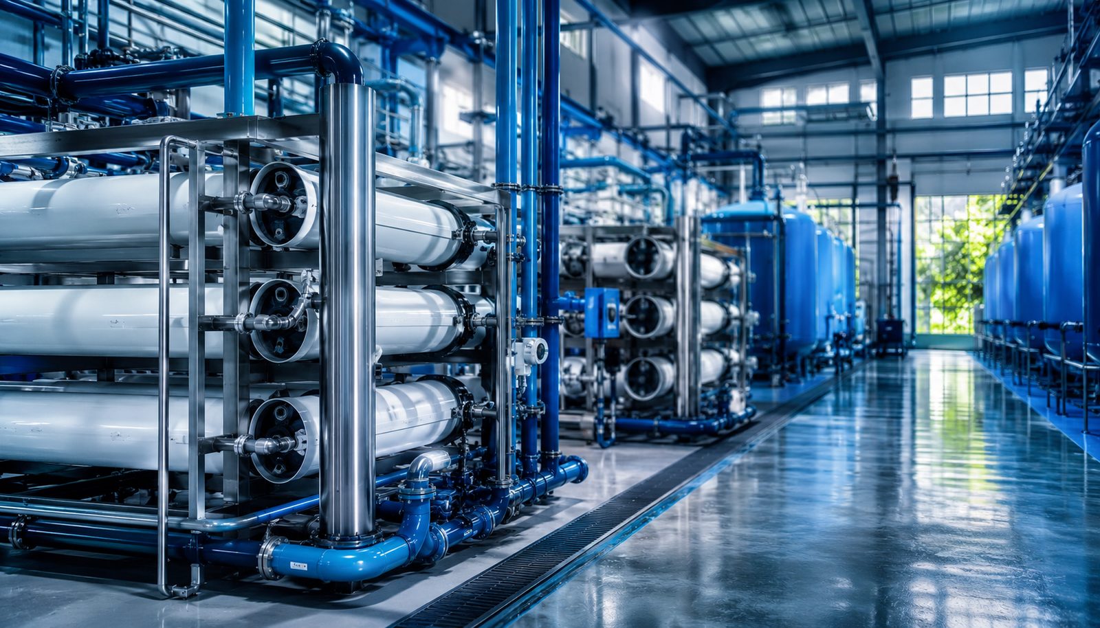 Waterman water treatment plant